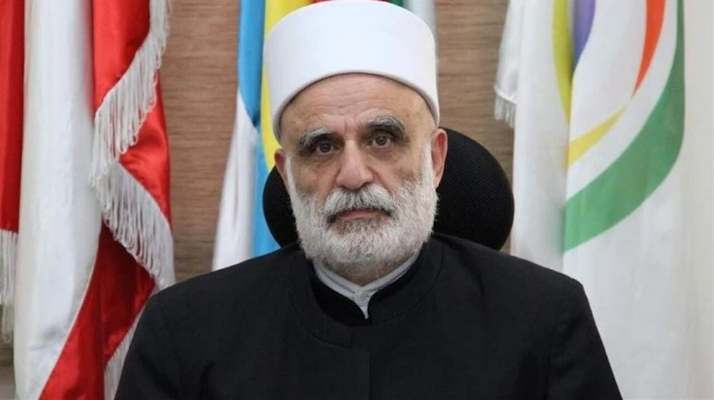 Líder espiritual druso en Líbano llama a la unidad nacional ante amenazas israelíes
