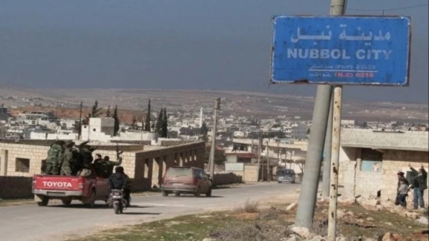 Las manifestaciones tiene lugar en las ciudades de Nubul y al-Zahraa. 