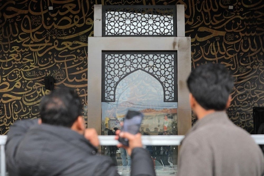 Santuario sagrado del Sayyed Hassan Nasrallah en el suburbio sur de Beirut (Foto: Agencias)