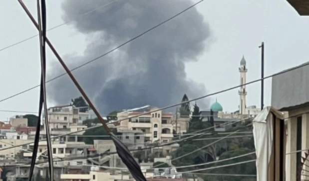 Ataque israelí al sur de Líbano.