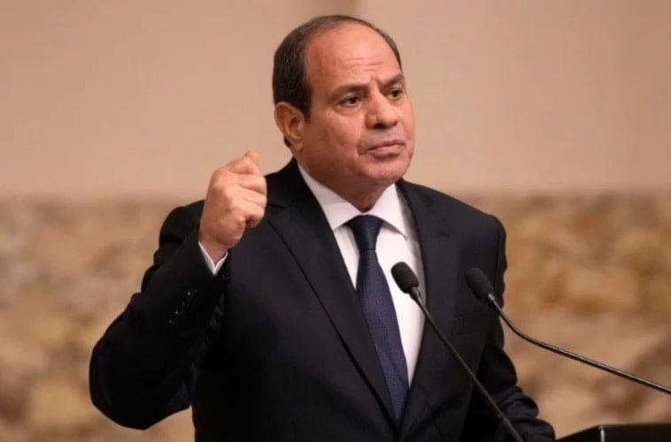 El presidente de Egipto, Abdel Fattah El-Sisi.