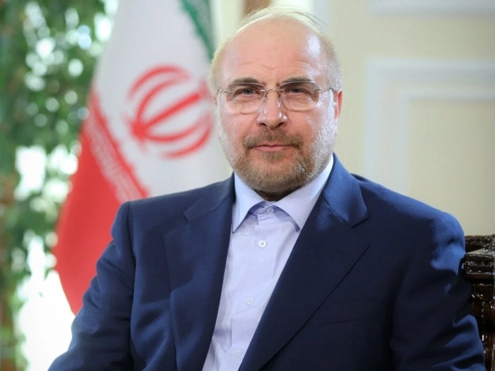 El presidente del Parlamento de Irán, Mohamad Baqer Qalibaf.