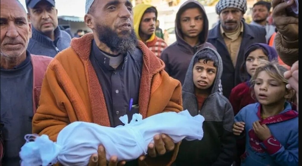 Una niña mártir en Gaza debido al intenso frío en medio del asedio