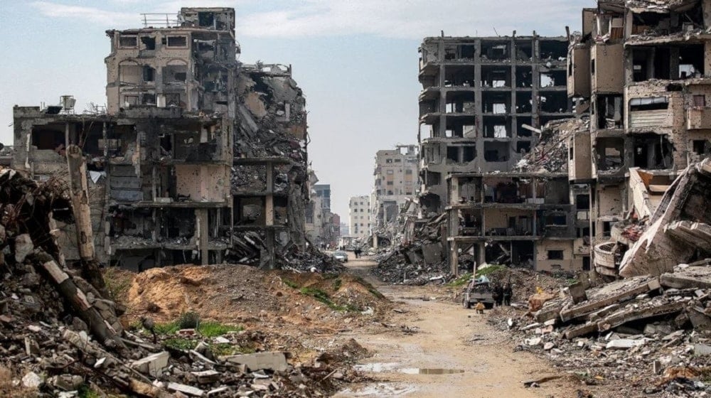 Edificios destruidos en la Franja de Gaza. 1 de febrero de 2025 (Foto: AFP)