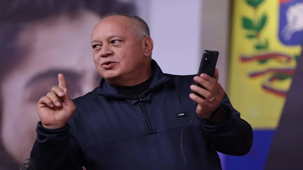 El ministro de Relaciones Interiores, Justicia y Paz de Venezuela, Diosdado Cabello.