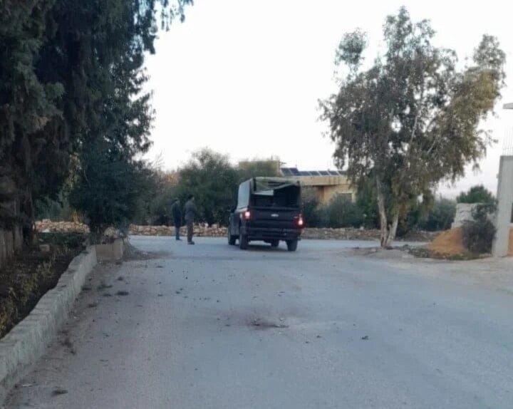 Desde el lugar de la agresión israelí en el norte de la ciudad de Hermel, al este de Líbano