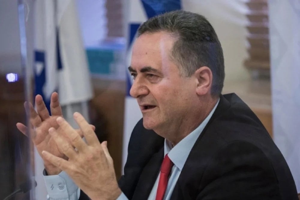 El ministro de Defensa (Guerra) de la ocupación sionista, Israel Katz.