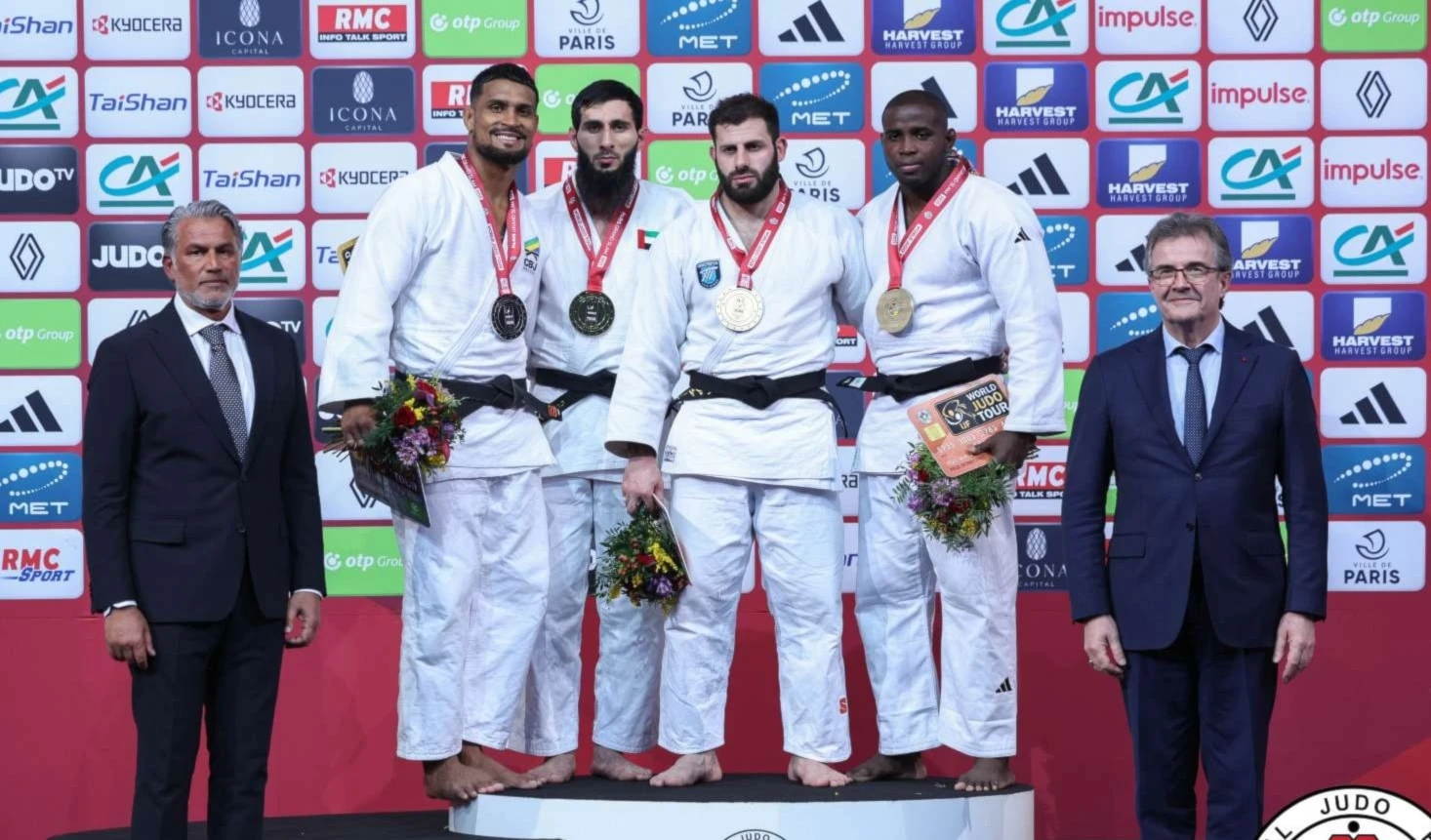 Cuba y Brasil conquistan premios en cierre de Grand Slam de París.