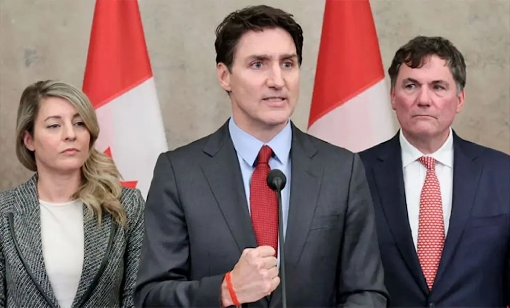 El primer ministro Justin Trudeau anunció la aplicación de aranceles del 25 por ciento sobre productos estadounidenses.