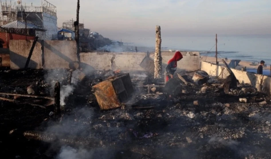 Franja de Gaza. Foto: AFP Franja de Gaza. Foto: AFP