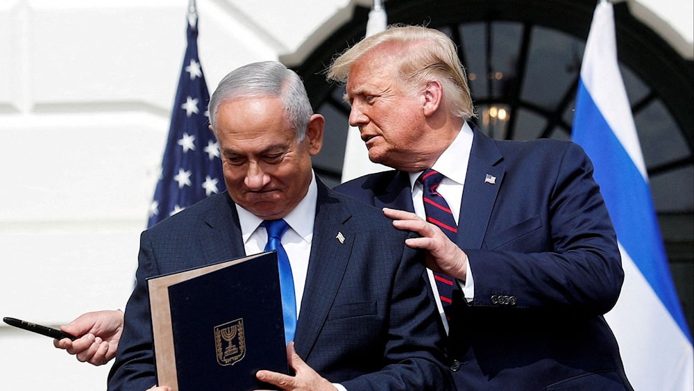 Trump recibe a Netanyahu en la Casa Blanca.