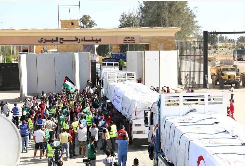 Cruce de Rafah opera en una sola dirección.