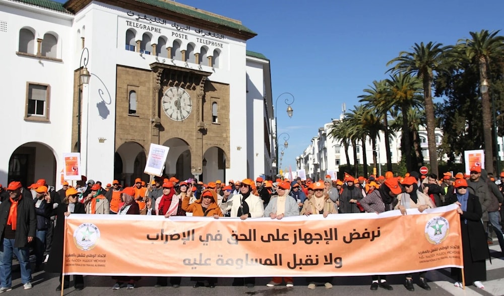 Huelga sindical en Marruecos