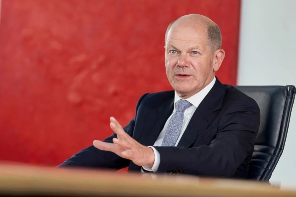 El canciller de Alemania, Olaf Scholz.