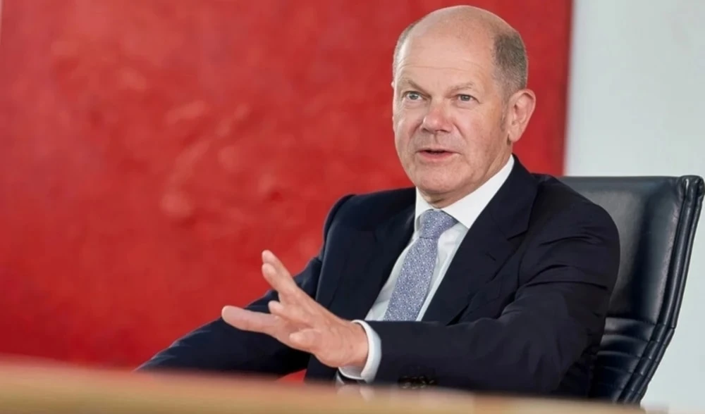 El canciller de Alemania, Olaf Scholz.