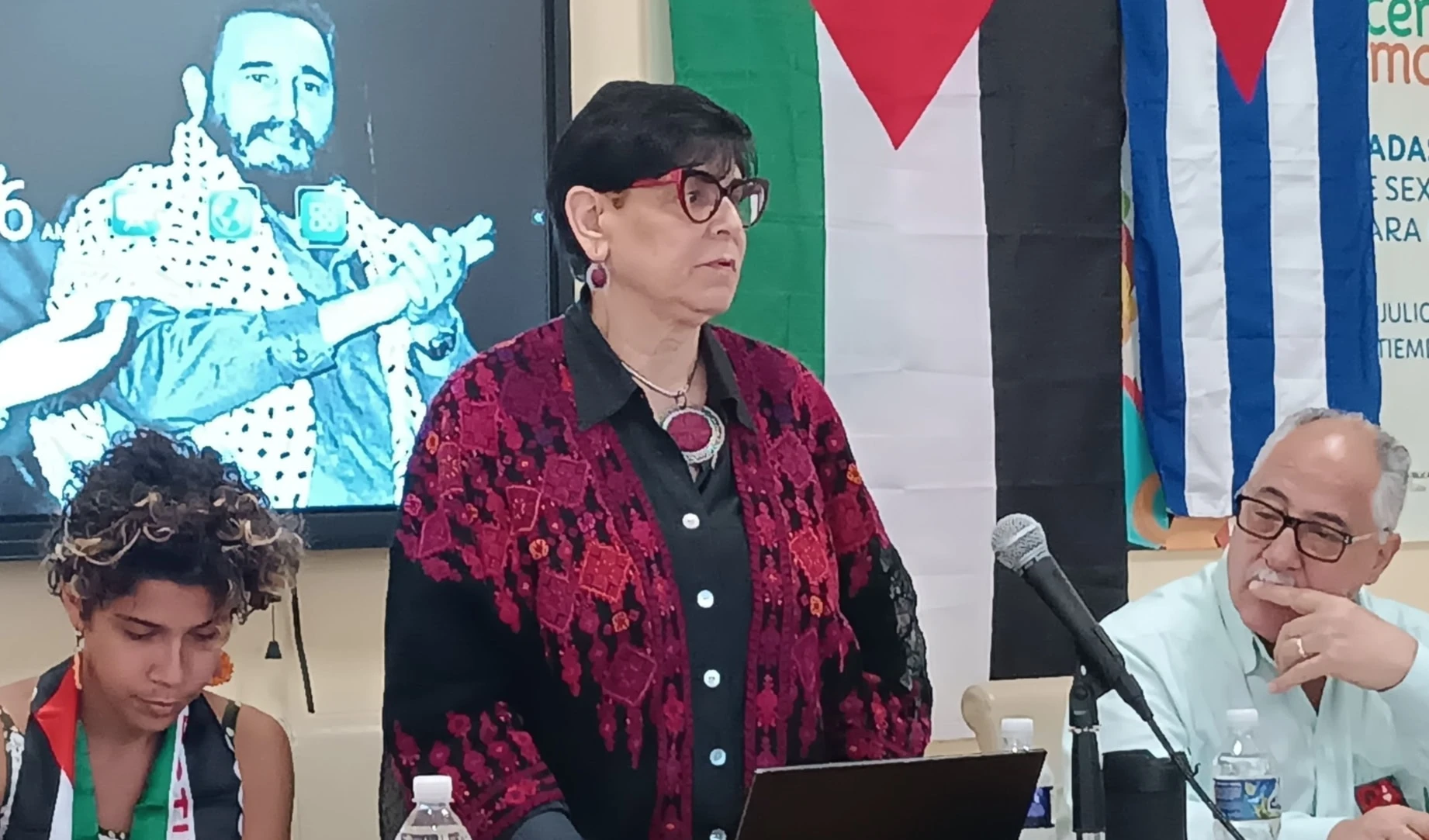 Acádemica denuncia doble moral de EE. UU. y postura ligada a "Israel".