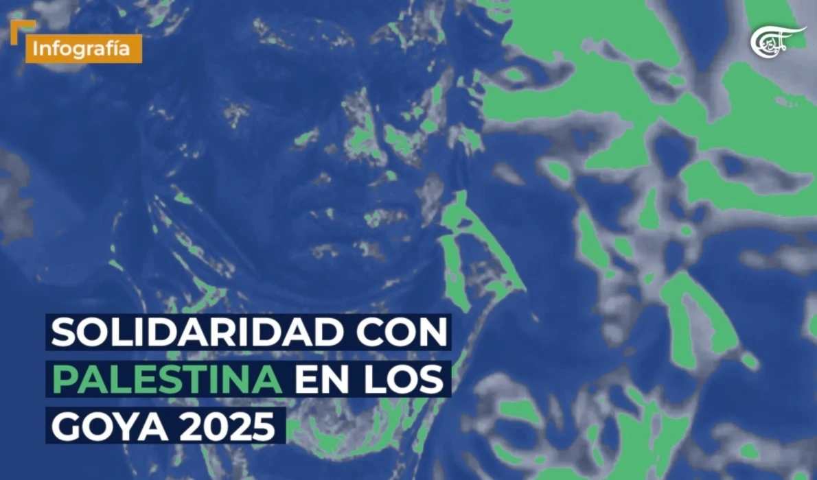 Solidaridad con Palestina en los Goya 2025