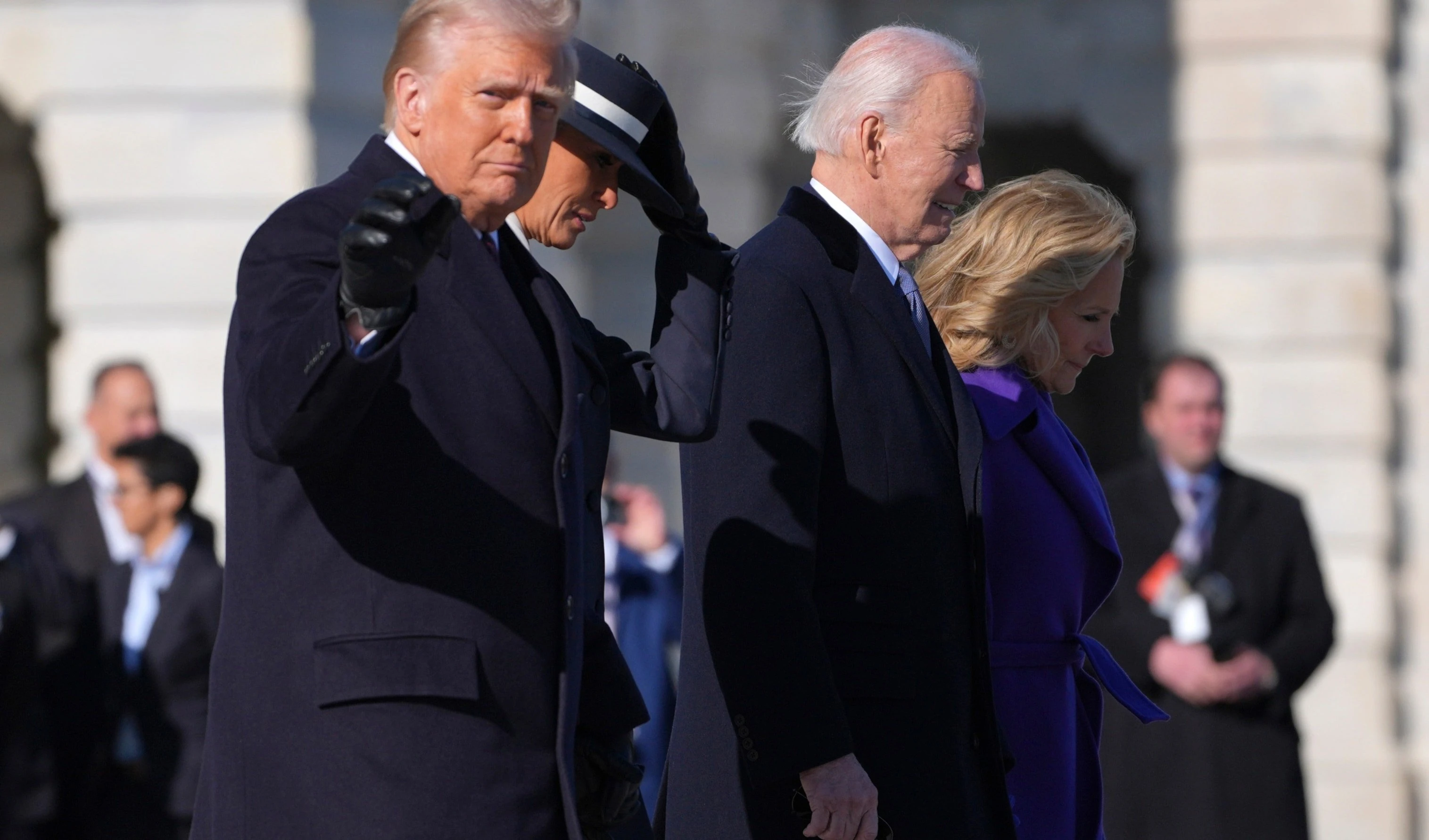 Trump revocó la autorización de seguridad de Biden