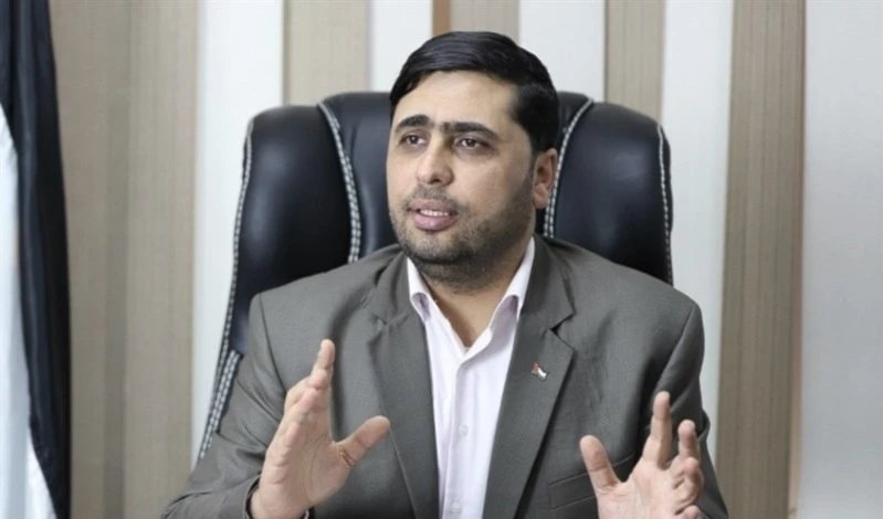 El portavoz del movimiento de resistencia palestino Hamas, Abdel Latif Al-Qanou.