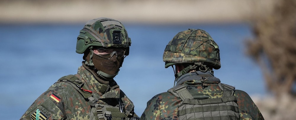 Fuerzas del ejército alemán. 