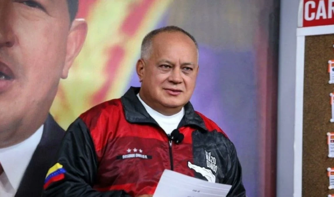 El secretario general del Partido Socialista Unido de Venezuela, Diosdado Cabello.