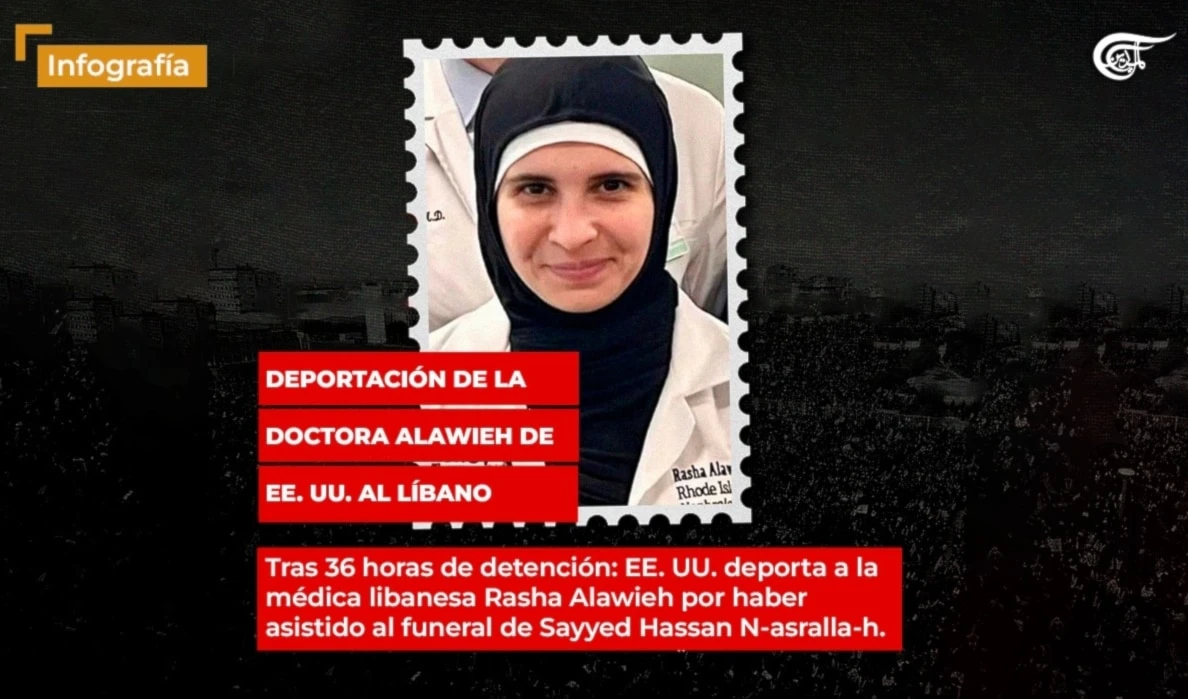 Deportación de la doctora Alawieh de EE. UU. al Líbano