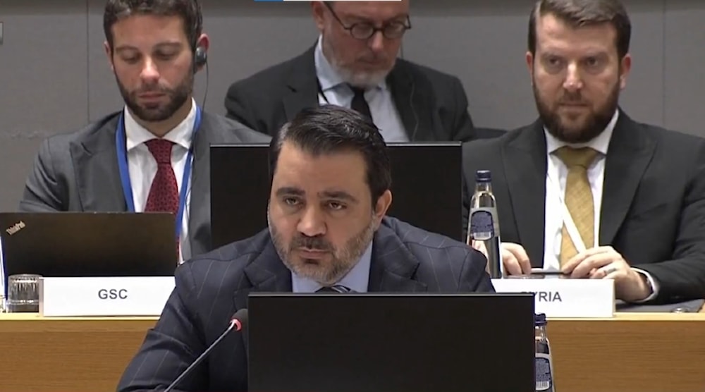 El ministro de Exteriores de Siria, Asaad Al-Shibani.
