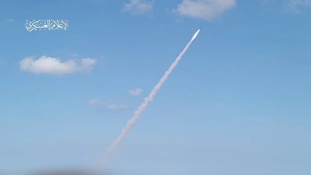 Misil disparado desde Gaza en dirección a “Tel Aviv”.