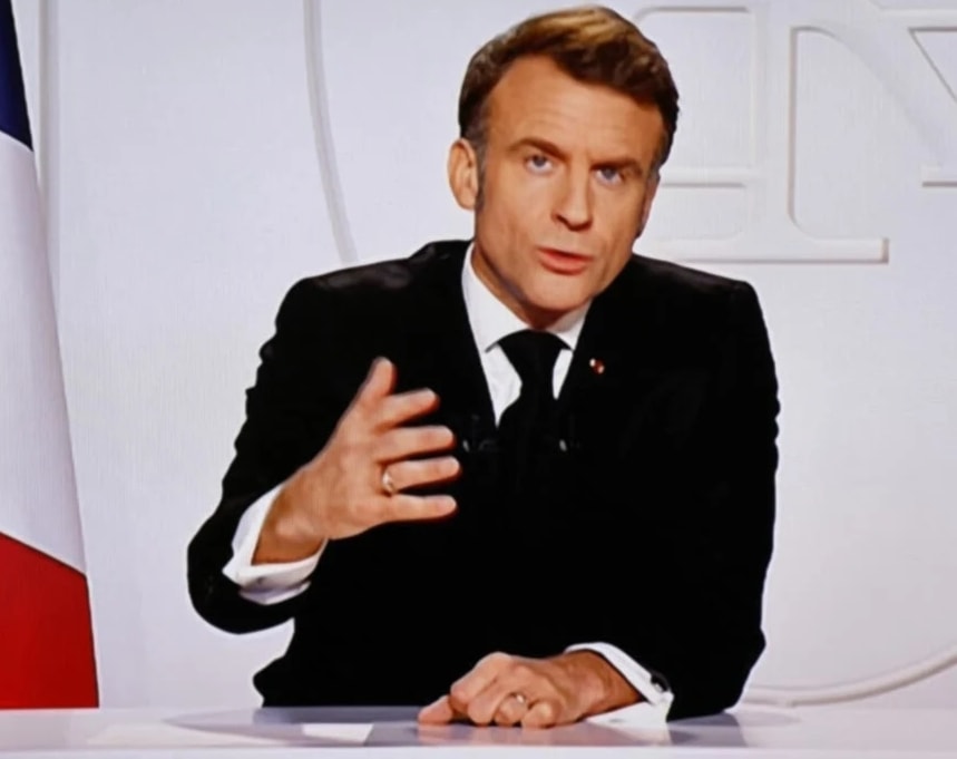 El presidente de Francia, Emmanuel Macron.