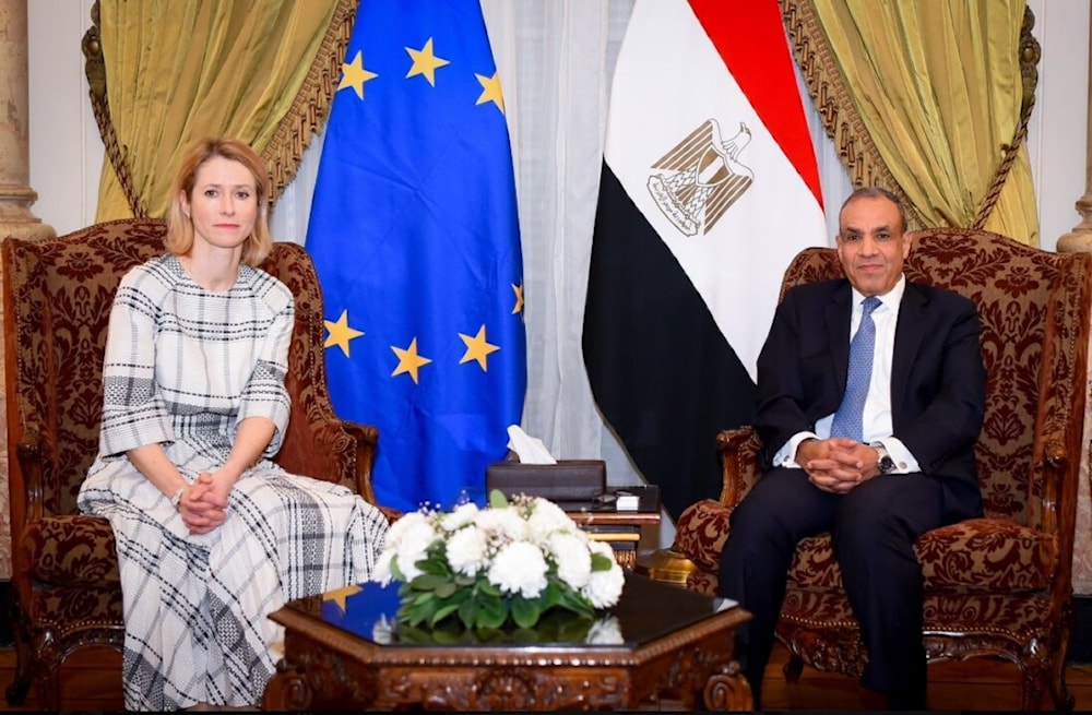 Ministro de Asuntos Exteriores de Egipto y alto representante de la Unión Europea (Foto: Agencias)
