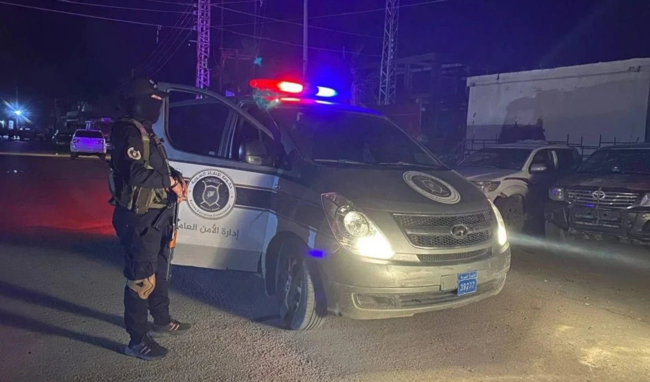 Fuerzas de Seguridad Pública desplegadas en la ciudad de Albukamal en Deir ez-Zor, Siria. (Foto: Redes sociales)