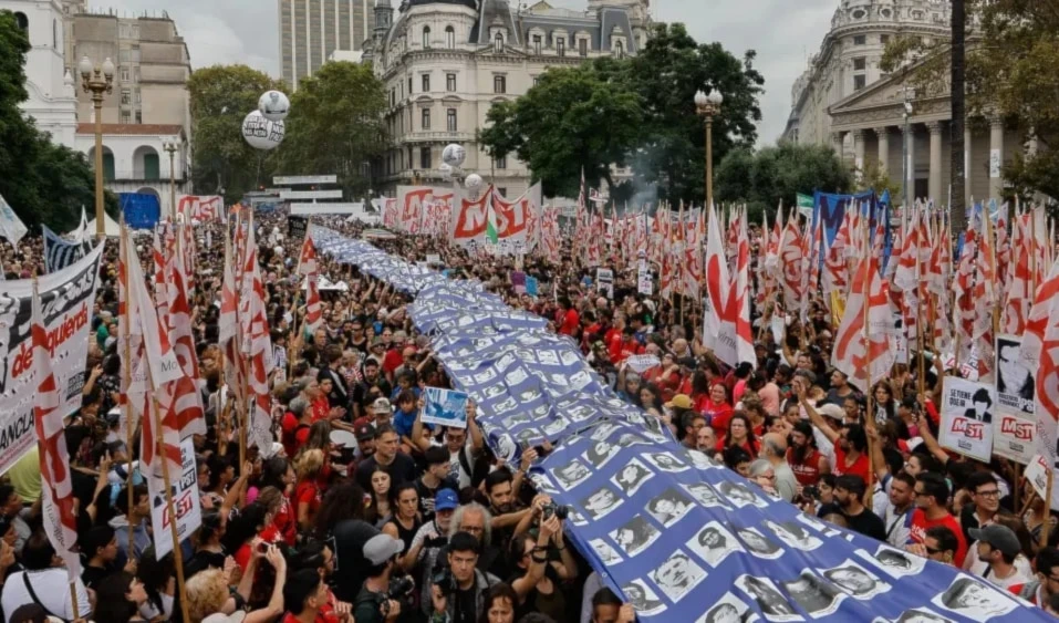 Argentina clama memoria, verdad y justicia, y se levanta por Palestina