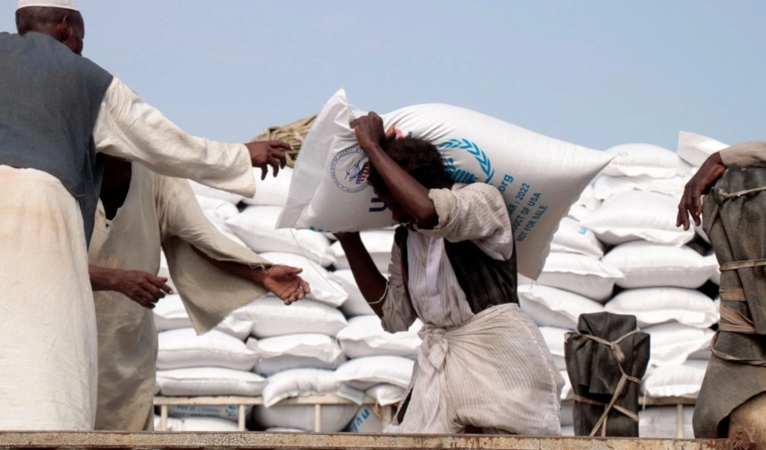 Ayuda humanitaria en Sudán.