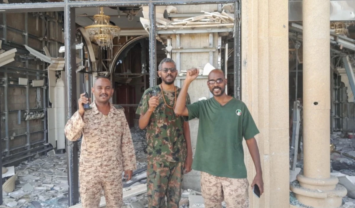 El ejército sudanés también recuperó hace unos días el Palacio Presidencial de Jartum. El ejército sudanés también recuperó hace unos días el Palacio Presidencial de Jartum.