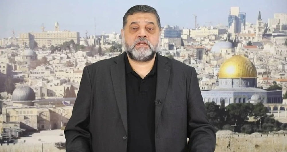 El dirigente del movimiento de la resistencia palestina Hamas, Osama Hamdan.