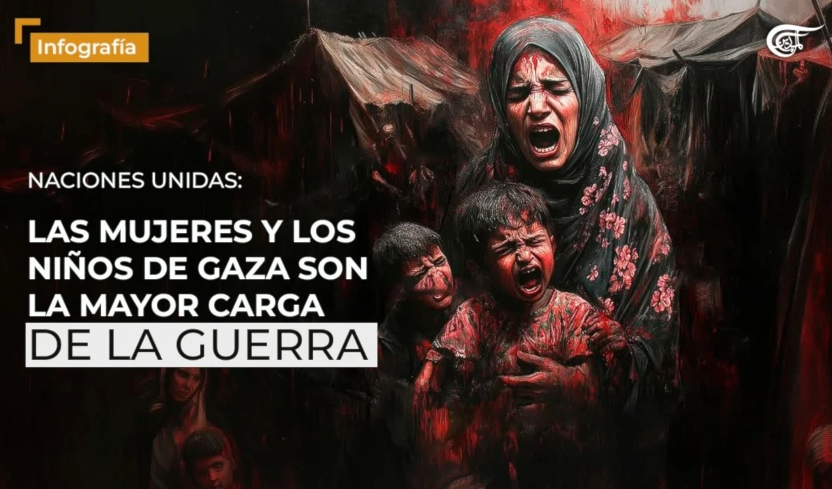 Naciones Unidas: Las mujeres y los niños de Gaza son la mayor carga de la guerra