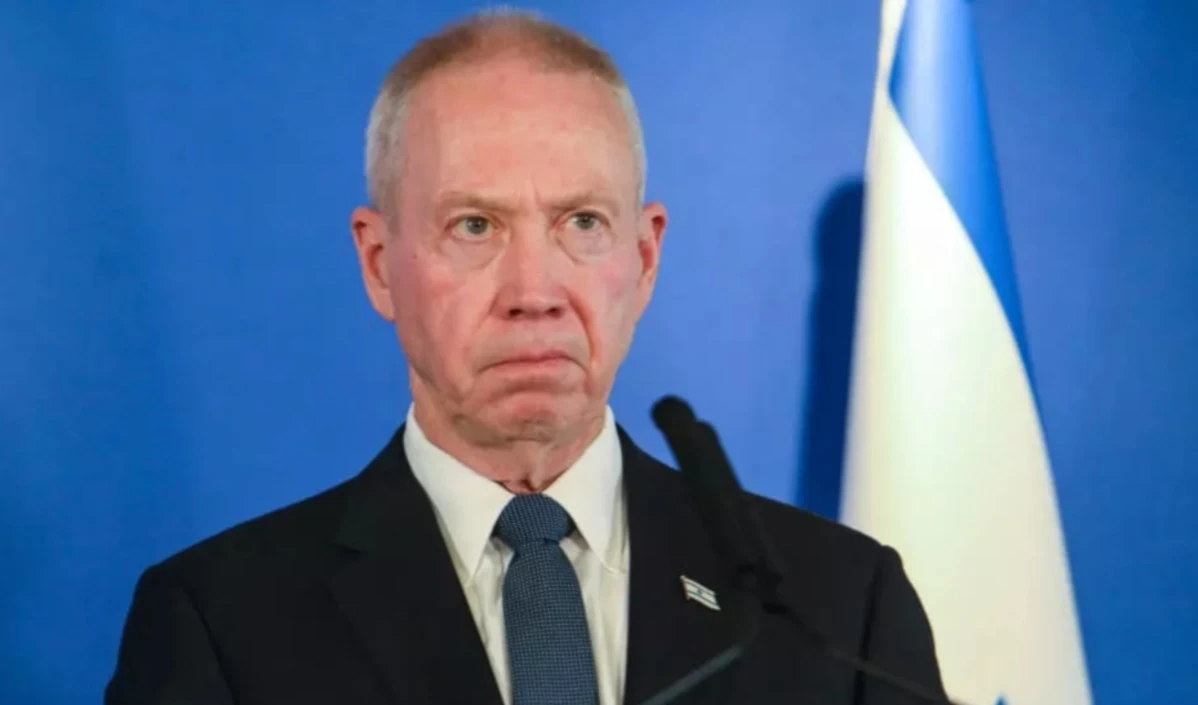 El ex ministro de Defensa (Guerra) israelí, Yoav Gallant.