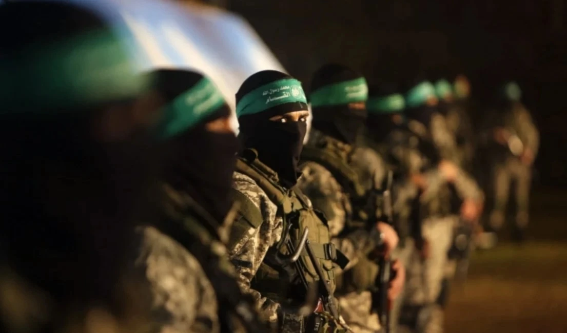 Combatientes del movimiento palestino ​Hamas.