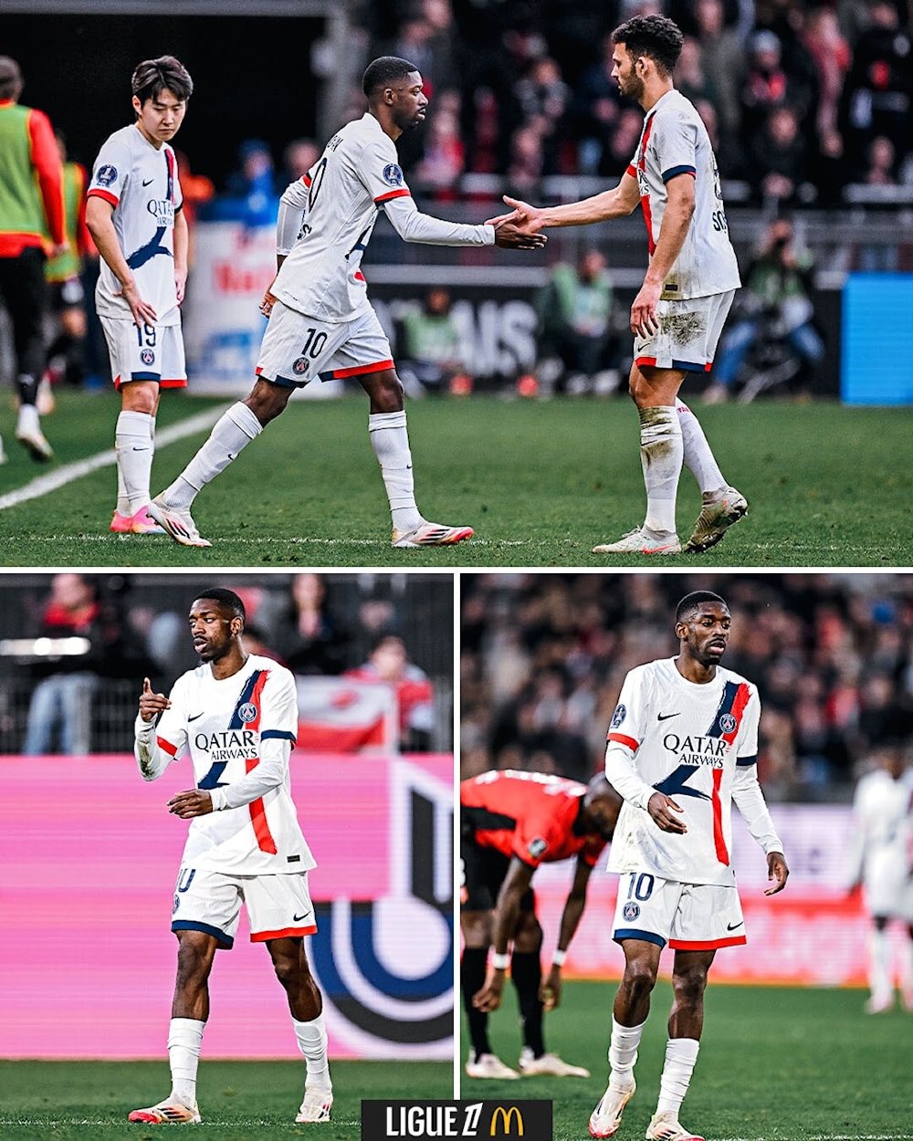 PSG aventaja al Rennes y extiende dominio en fútbol de Francia.