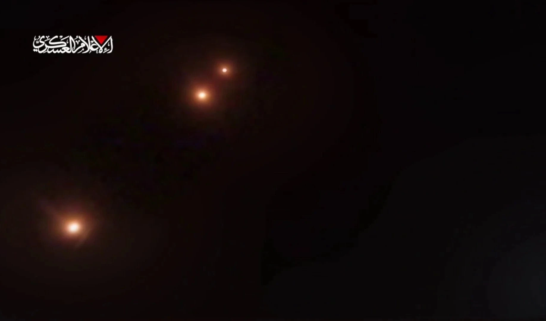 Escenas del lanzamiento de misiles hacia la ciudad de Ashdod. 9 de abril de 2025 (Foto: Al-Qassam)