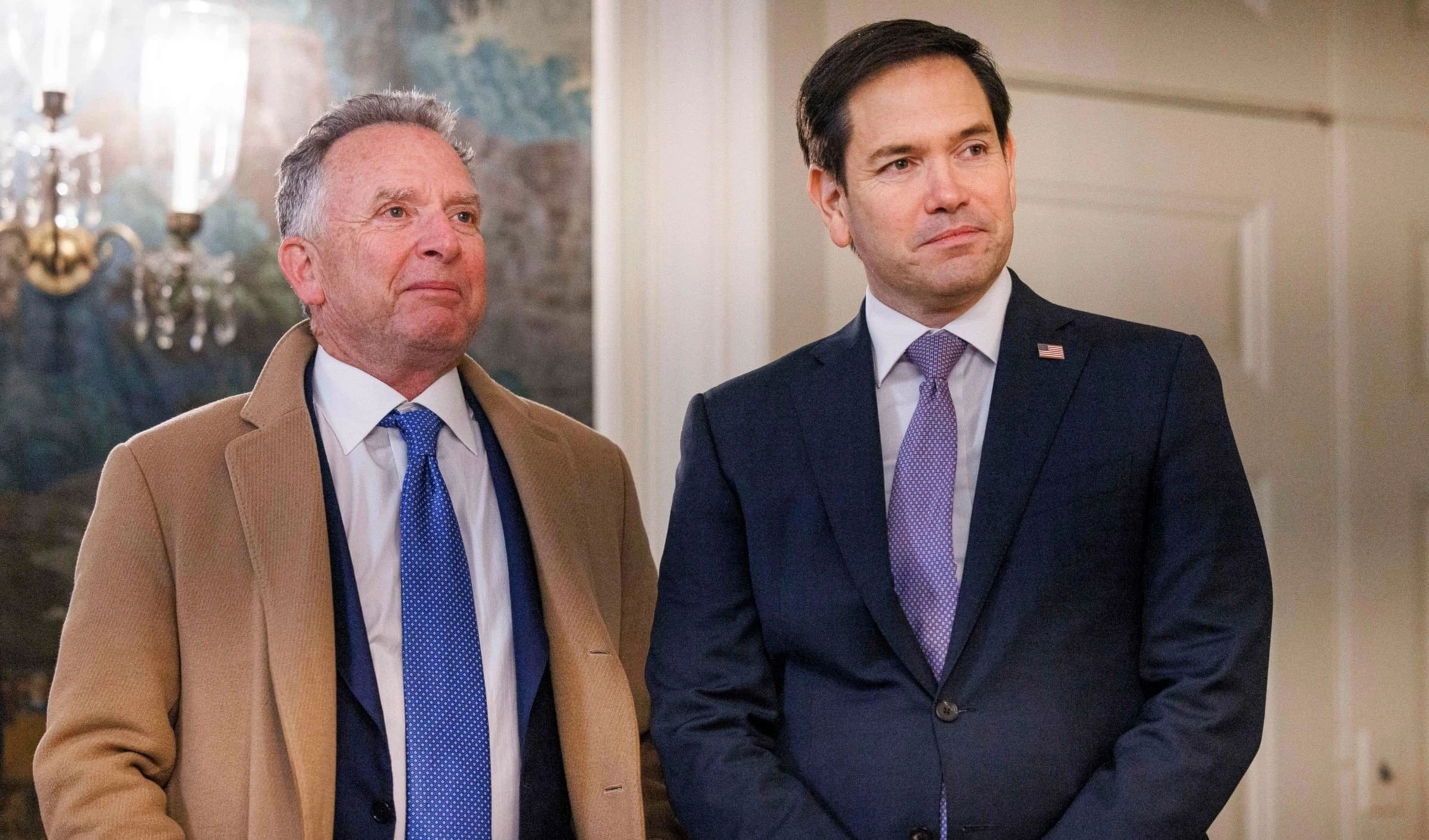 El Secretario de Estado de EE. UU., Marco Rubio, y el enviado especial de Trump para Medio Oriente, Steve Witkoff. El Secretario de Estado de EE. UU., Marco Rubio, y el enviado especial de Trump para Medio Oriente, Steve Witkoff.