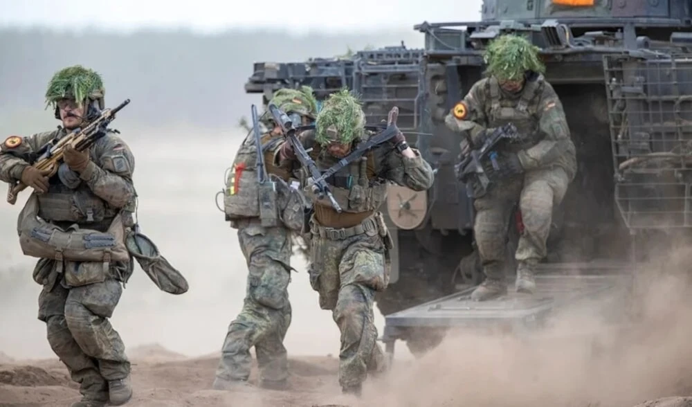 Alemania desplegará tropas permanentes en Lituania para 2027. Foto: AP
