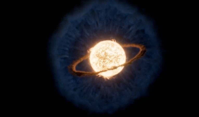 Captan un planeta devorado por su estrella