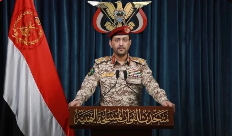 El portavoz militar, el general de brigada Yahya Sari.