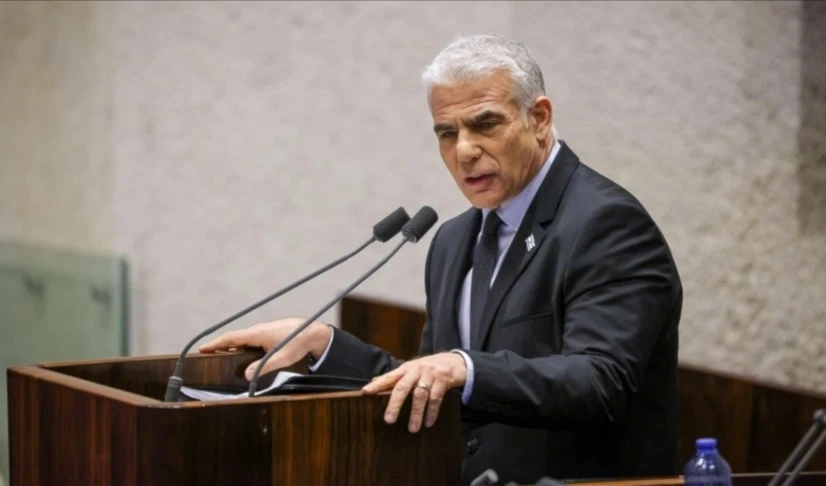 El líder de la oposición israelí, Yair Lapid. El líder de la oposición israelí, Yair Lapid.