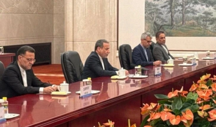 Delegación de Irán en Beijing. 23 de abril de 2025 (Foto: Agencias)