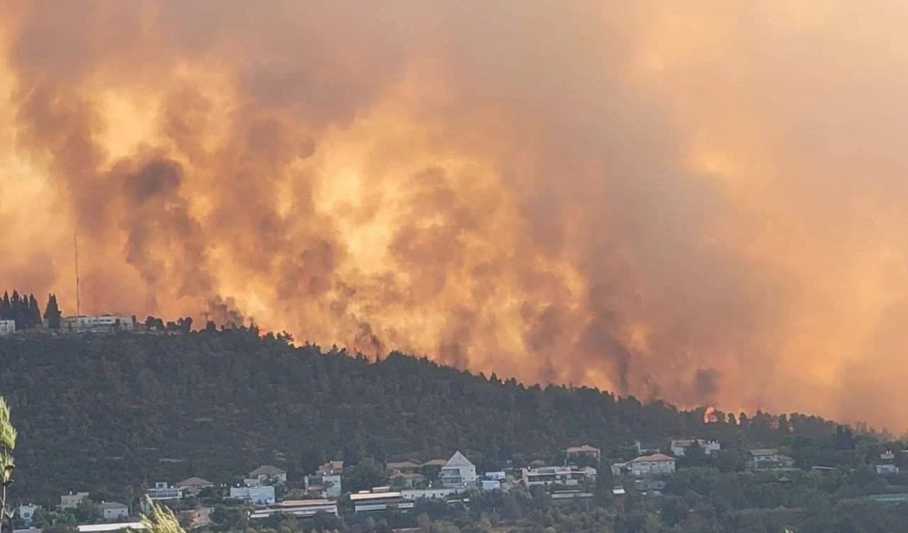Incendios forestales arrasan cerca de la Jerusalén ocupada