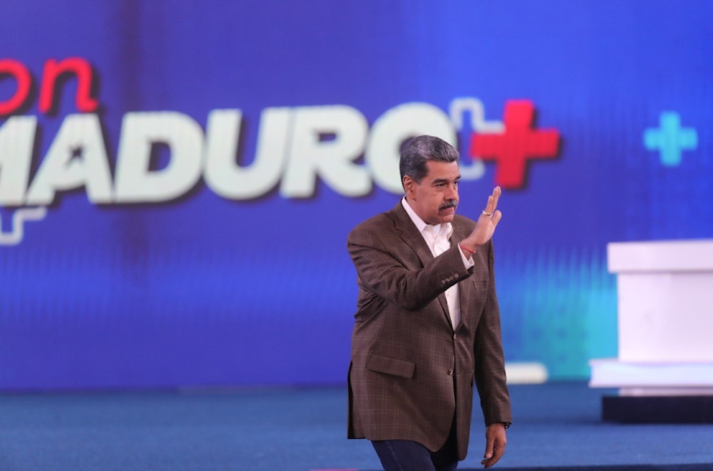 El presidente bolivariano durante la emisión del programa Con Maduro +.