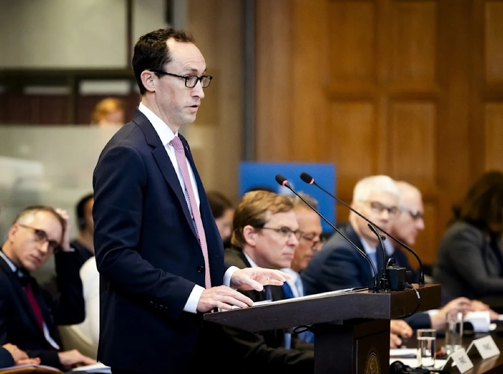 El representante de Estados Unidos ante la Corte Internacional de Justicia, Joshua B. Simmons.