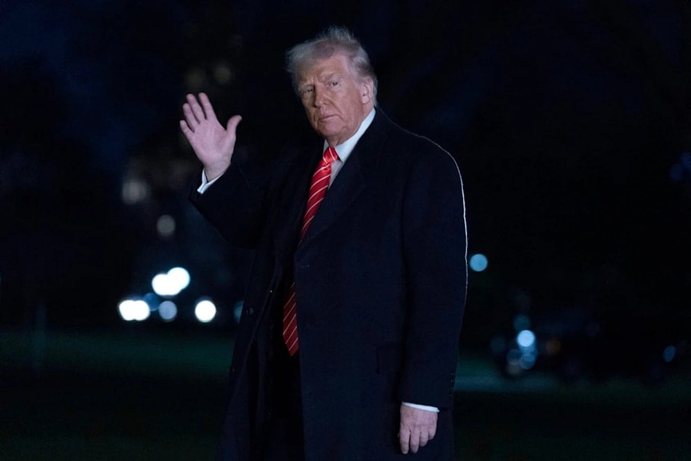 Dice Trump que su administración seguirá trabajando para resolver la crisis humanitaria que dura décadas en la Franja de Gaza.